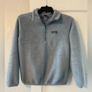 Patagonia Los Gatos light blue Zip-Up Sweater